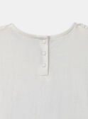 Light beige TEE SHIRT SS MISORETTE / 25E2PF91TMC808