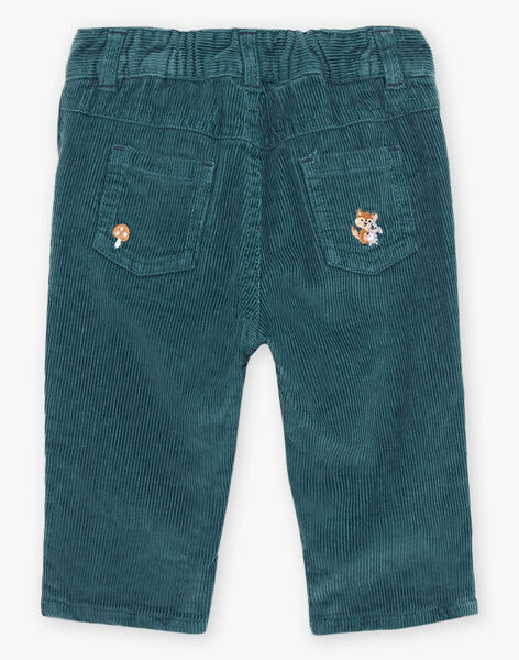 Duck blue corduroy pants DANOE / 22H1BGU2PAN714