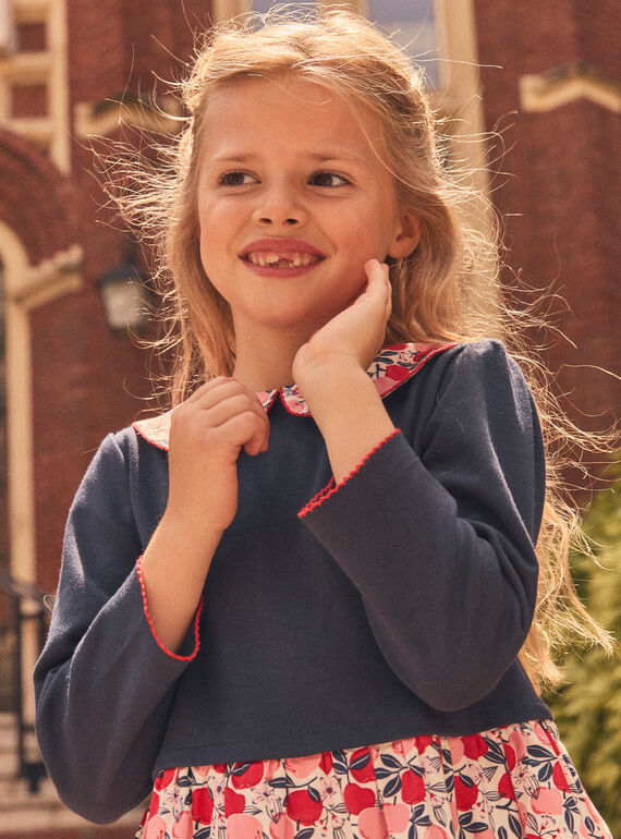 Navy DRESS NOBIMAETTE / 25H2PFP3ROB070