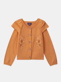 Orange CARDIGAN MLOGILETTE / 25E2PFP1CAR400