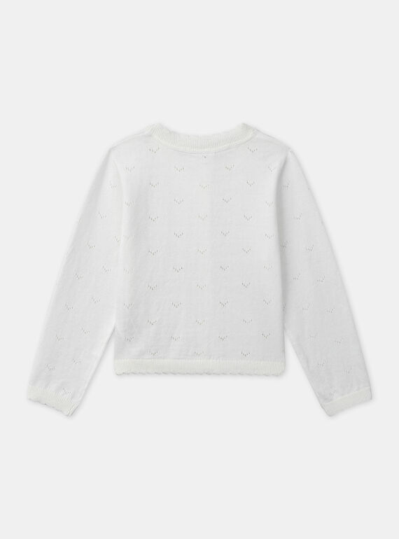 Off white CARDIGAN MREGETTE / 25E2PFL1CAR001