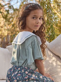 Light green BLOUSE MICHETTE / 25E2PF91CHEG600