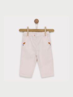 Pink pants RAFLORINE / 19E1BFC1PAND300