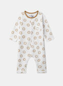 Off white BABYGROW MEBASTIEN / 25E5BGF1GRE001