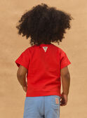 Red TEE SHIRT SS MAVASCO / 25E1BGQ1TMC050
