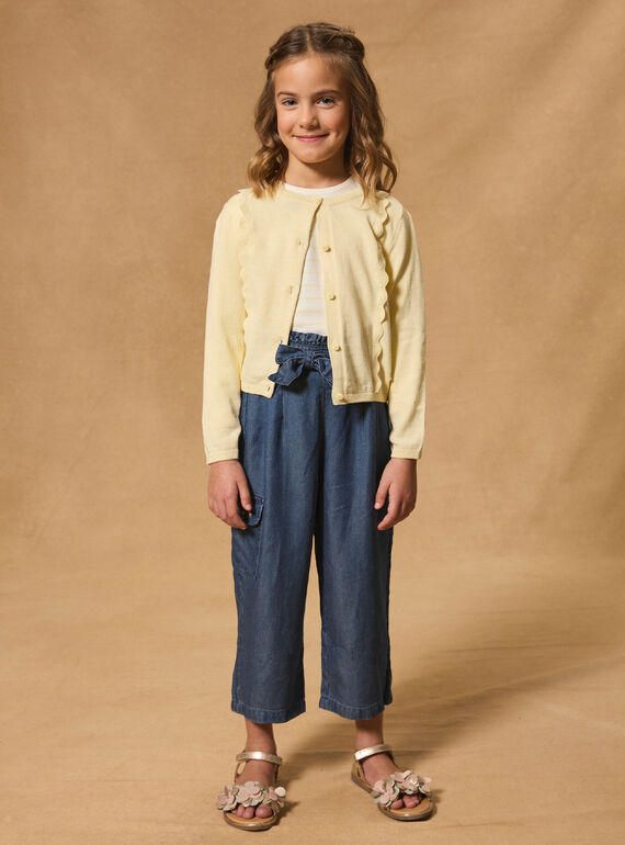 Yellow CARDIGAN MIXCAETTE 3 / 25E2PF51CARB102