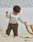 Baby Boy Khaki Corduroy Pocket Pants BASERGIO / 21H1BGO3PAN612