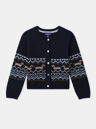 Navy CARDIGAN NUDOGUETTE / 25H2PFQ1CAR070