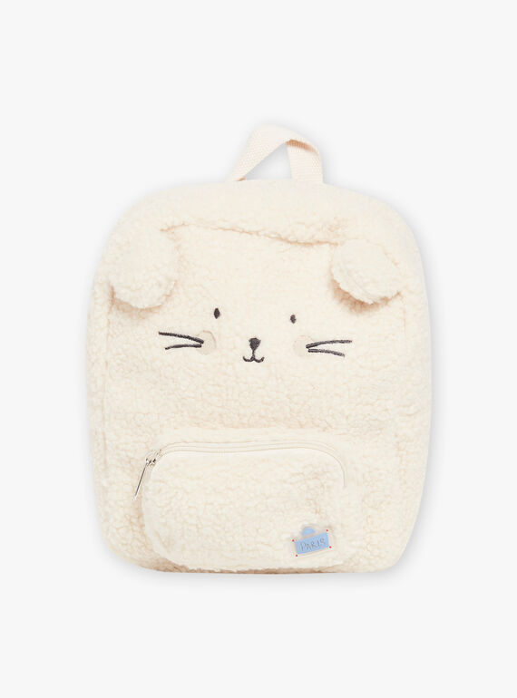 Mouse backpack in synthetic fur DAERNEST / 22H4BGE1BESA001