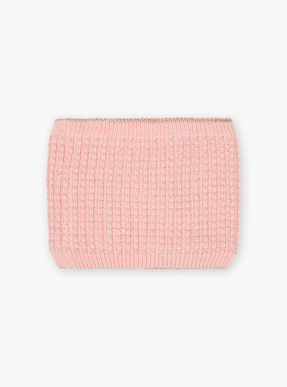 Girl's pink heart snood BLODYETTE / 21H4PFD3SNOD300