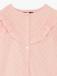 Pink blouse child girl ZACHETTE / 21E2PF71CHED327