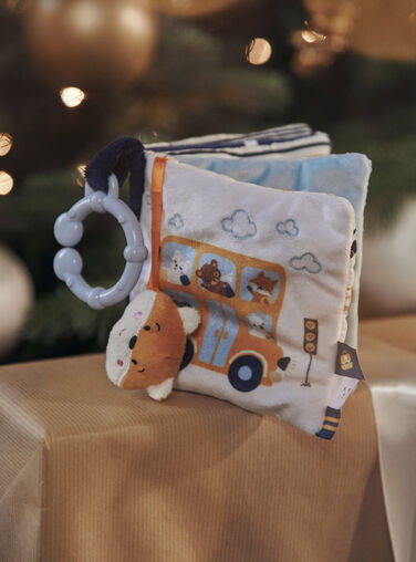 Blue and yellow activity book SMAFA0058BOOKBB / 23J78351LVB099