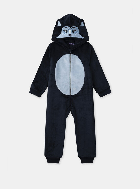 Navy GROUP OVER PYJAMA NECOMBAGE / 25H5PGD1D4F705