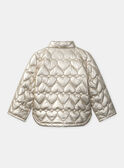 Gold JACKET group size NIDOUNETTE / 25H2PFS1VTG954