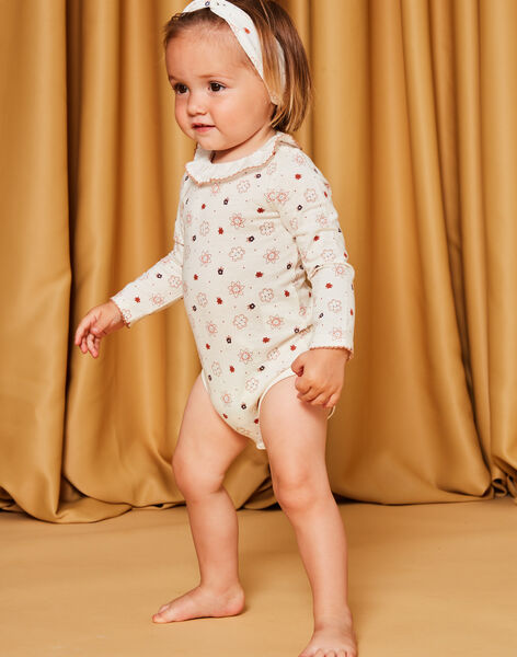 Floral print bodysuit DAGEORGIA / 22H1BFF2BOD001