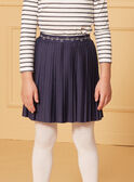 Navy SKIRT LIRAMETTE 2 / 24H2PF93JUP070
