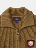 Brown KIDS CARDIGAN MAARMAND / 25E1BG71GIL812