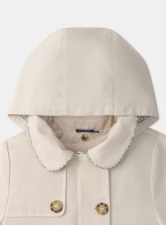White PARKA MROMANETTE / 25E2PF31PARA016