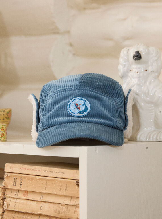 Navy BEANY LARCAPAGE / 24H4PGR1BON714