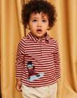 Long sleeve striped T-shirt DAPARCELS / 22H1BGX1POLF512