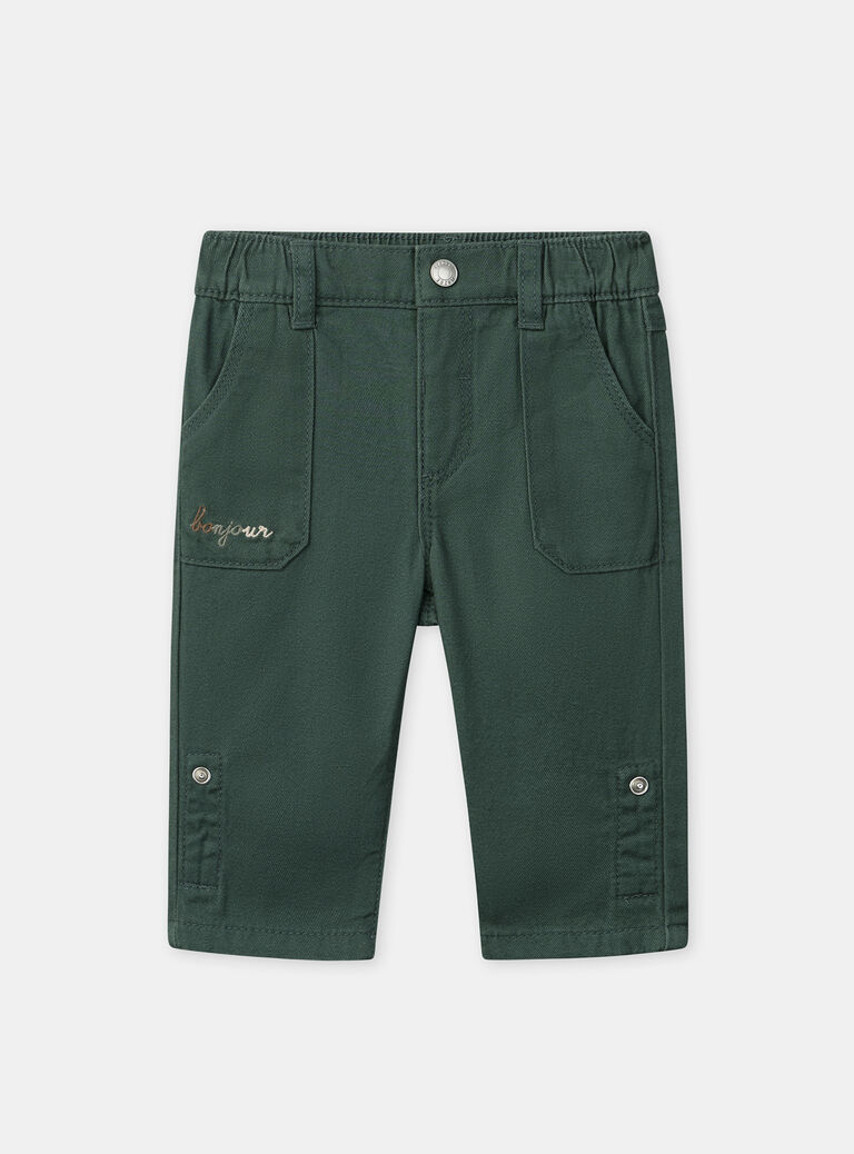 Green PANTS NAFLO / 25H1BGS2PAN608