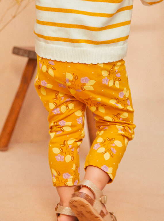 Yellow LEGGINGS (bottom) KALORA / 24E1BFD1LG107
