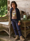 Navy KIDS CARDIGAN LALOSTAGE / 24H3PGS1GIL070