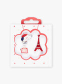 Set of 3 fancy badges DUNINETTE / 22H4PFB1BAD001