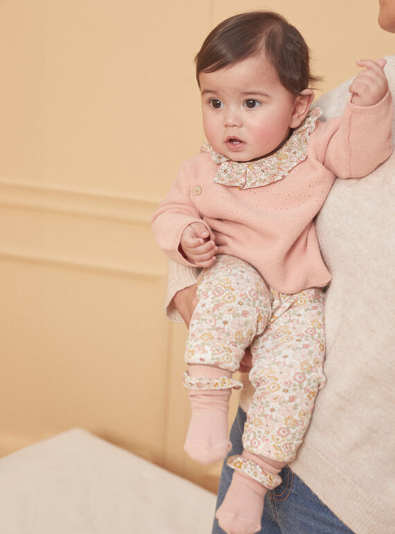 Rosewood top, pants and socks set LOELYS / 24H0CF11ENS312