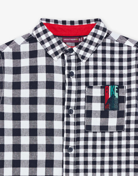 Checkered shirt FECHEMAGE / 23E3PGB1CHMC243