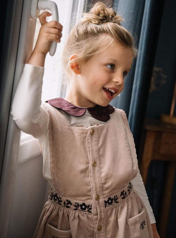 Velvet apron dress DULCINETTE / 22H2PFR1CHS801