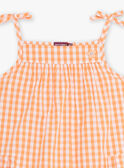 Child girl plaid dress CHIVYETTE / 22E2PFM1RBS001