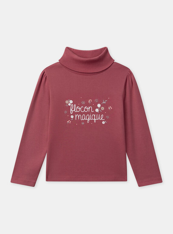 Strawberry rose TURTLE NECK NRAPOLETTE / 25H2PFV1SPL308