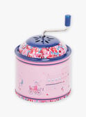 Pink music wheel with Paris design SMATI0037PARIS / 23J7GM72BAM099