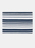 Reversible Striped and Marine Print Snood KESNOODAGE / 24E4PG41SNO070
