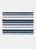 Reversible Striped and Marine Print Snood KESNOODAGE / 24E4PG41SNO070