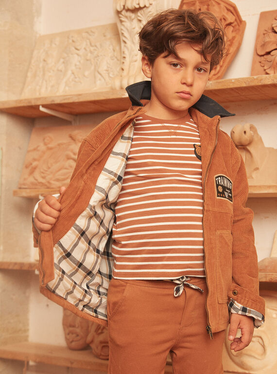 Light brown JACKET group size LIVESTAGE / 24H3PGK1VTG804