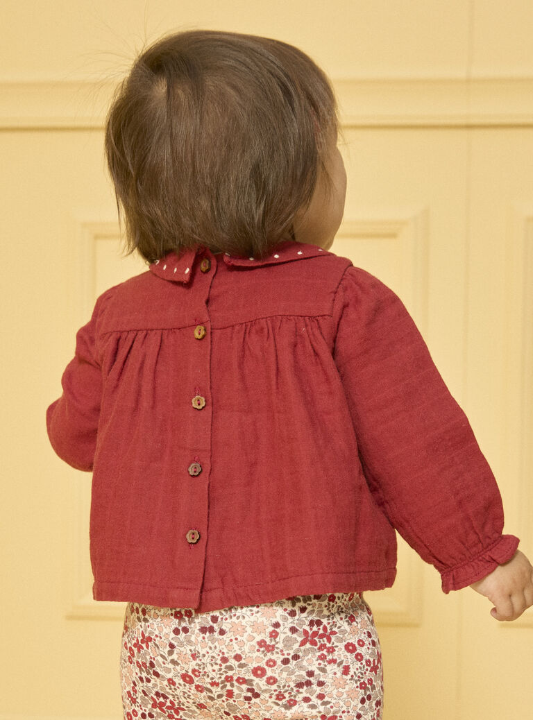 Red BLOUSE LAPRIA / 24H1BFR1CHEF506