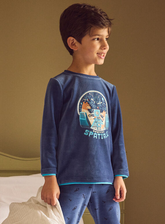 Blue PYJAMA NUICOAGE / 25H5PGB5PYJ703