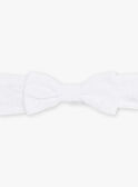 baby girl white headband with floral print CAJODDY / 22E4BFH1BAN001