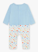 Baby boy whale romper and socks CEIACOB / 22E5BG51GREC232
