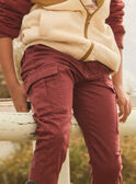 Burgundy PANTS MAFINAGE / 25E3PG72PAN501