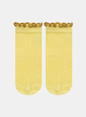 Lemon embroidered socks KALISA / 24E4BFD2SOQB104