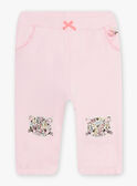 Baby girl pink barbapapa jogging bottoms CADALICE / 22E1BFB1JGBD315