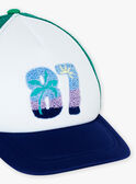 White and green cap LACASCAGE / 24H4PGI1CHA000
