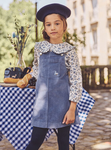 Greyish blue JUMPER DRESS NUCHASETTE / 25H2PFQ1CHS205