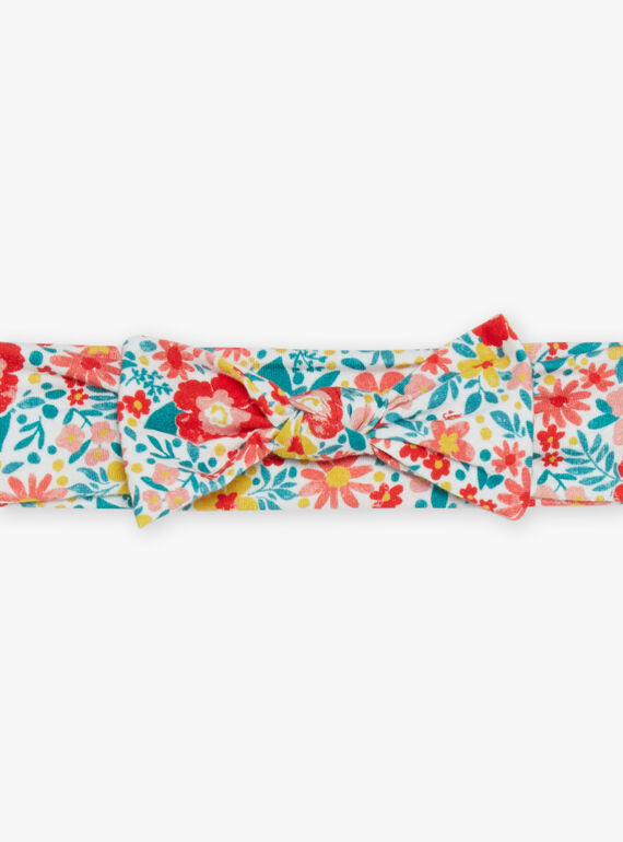 Floral print headband FADORINE / 23E4BFB1BAN001