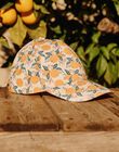 Multicolored cap with clementine print FLACAETTE / 23E4PFO2CHA114