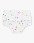 Baby girl beach outfit with fruit print T-shirt and panties CIORORE / 22E1BFS1ENSD300