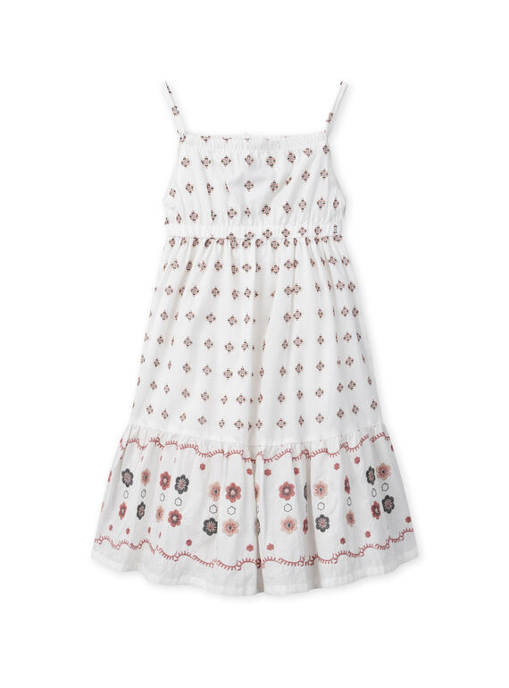 Off white SUNBATHING DRESS MRABROETTE / 25E2PFR2RBS001